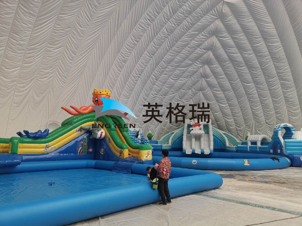 氣膜搭建的室內(nèi)水上樂園，你心動了嗎？