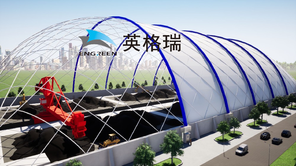 氣膜煤棚的消防系統(tǒng)，對館內(nèi)安全的保障