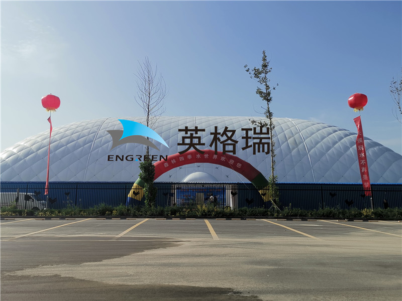 充氣吹起來的氣膜館，耗電量是不是很大呢？